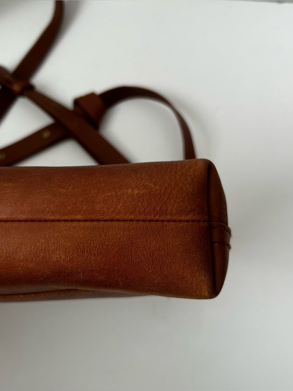 Madewell The Transport Shoulder Crossbody Bag Purse English Saddle Brown - Picture 6 of 11